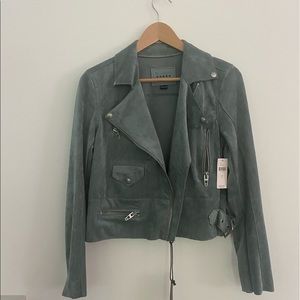 Blank NYC faux suede jacket